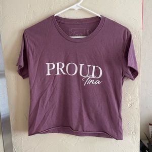 Tina Turner Cropped Tee
